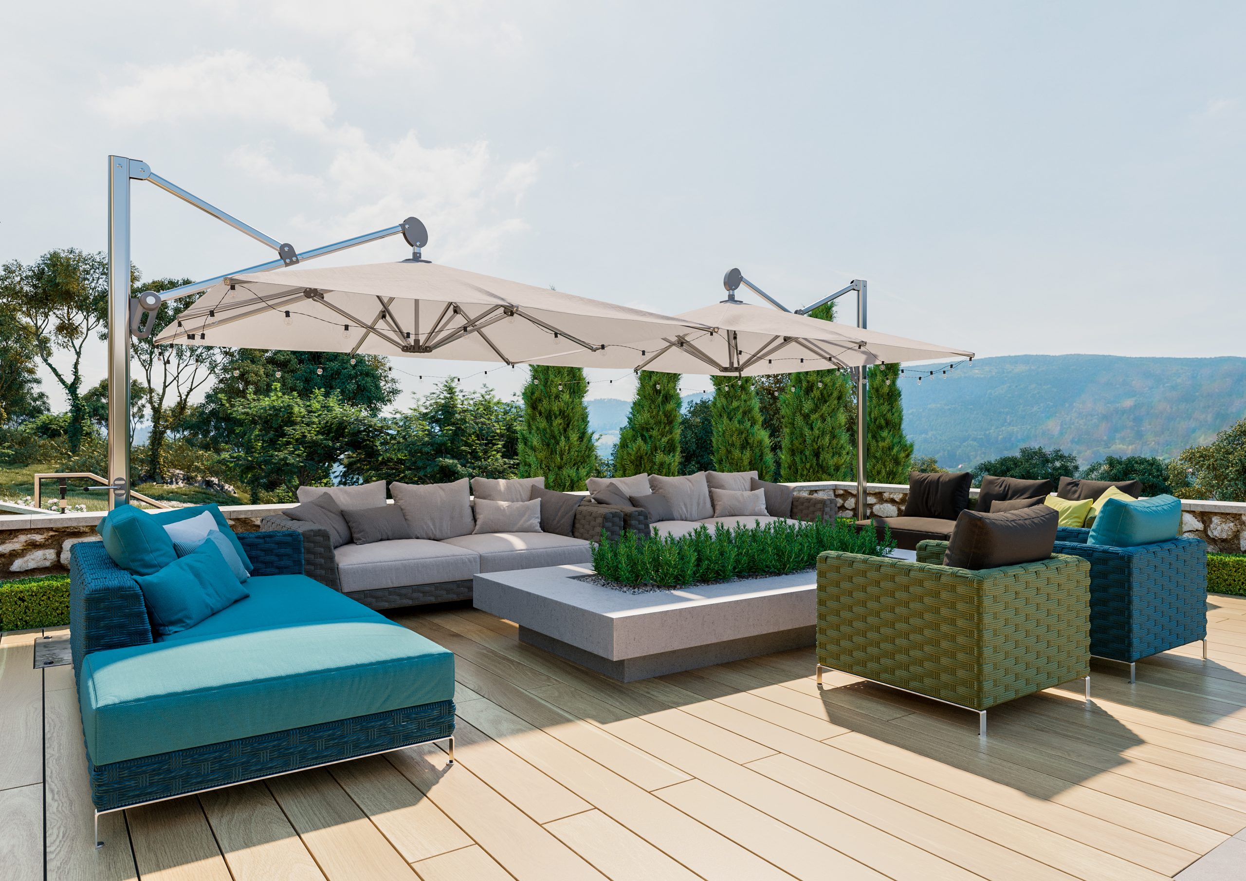 Outdoor living area in Roanoke, VA